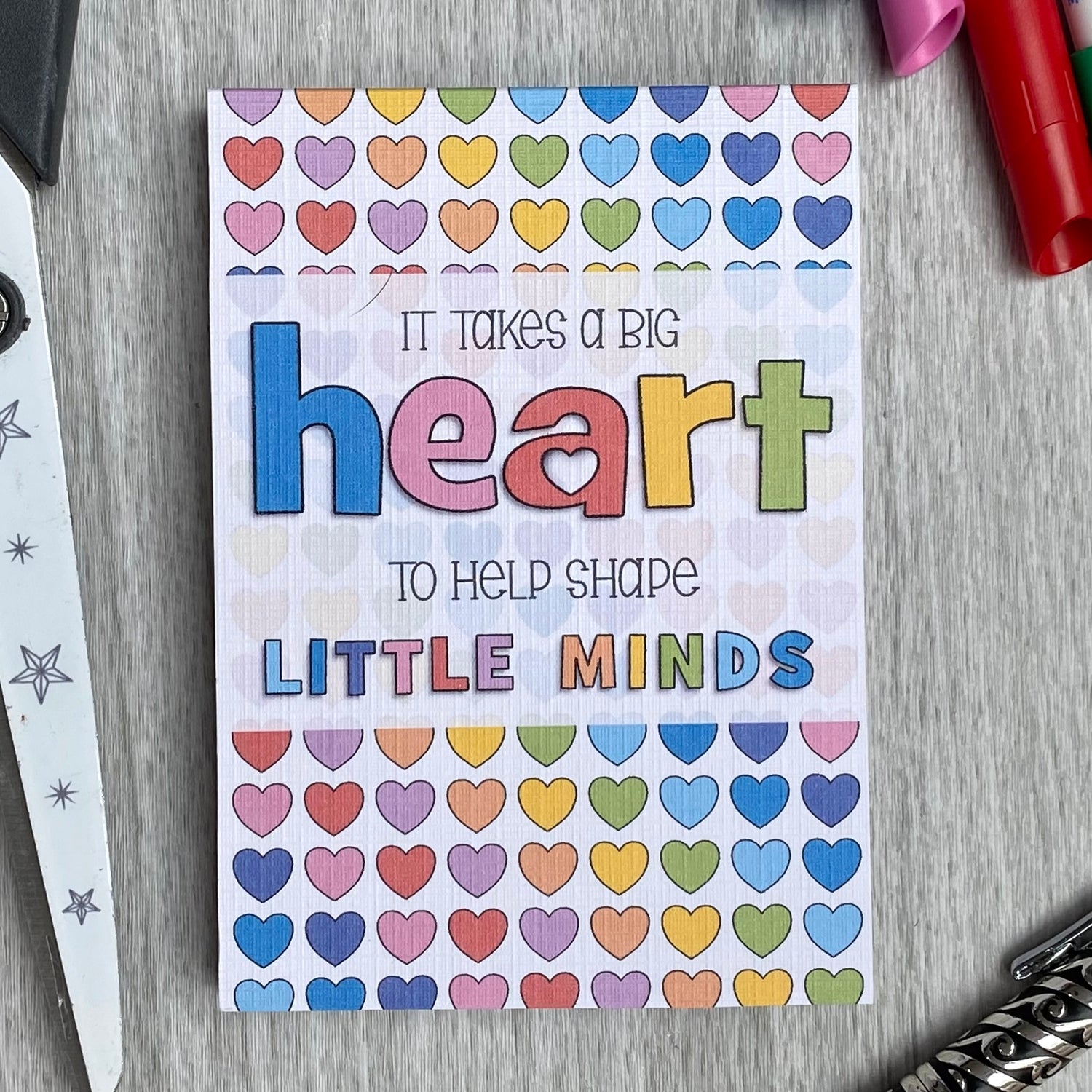 Big heart - teacher little book image 0