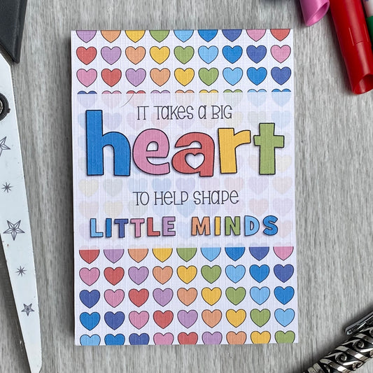 Big heart - teacher little book image 0