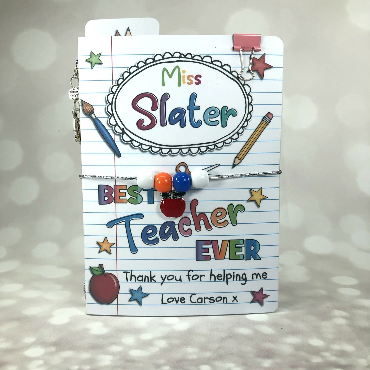 Personalised Teacher Notebook/Journal image 0