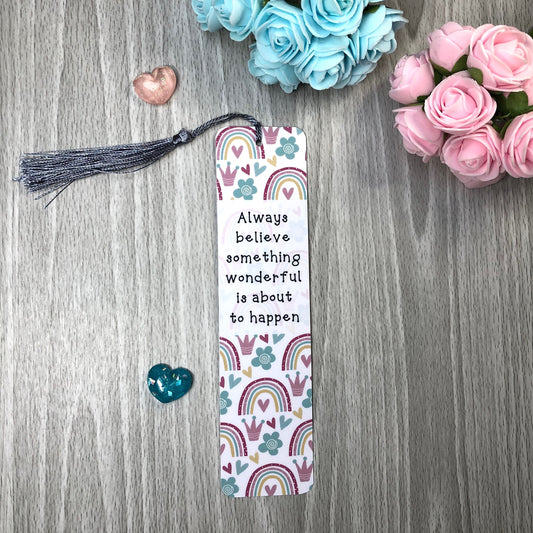 Always believe Bookmark image 0