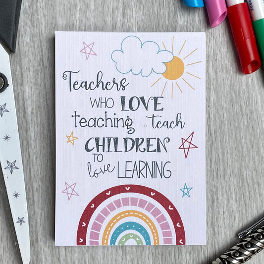 Love Learning - teacher little book image 0