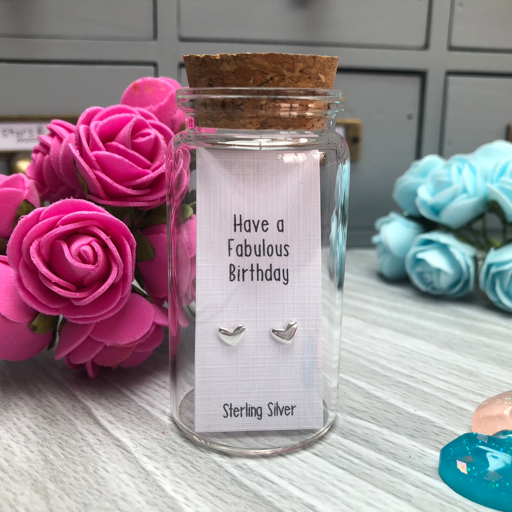Fabulous birthday - Silver earrings image 0